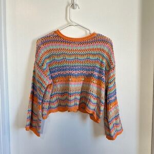 Colorful Knit Sweater